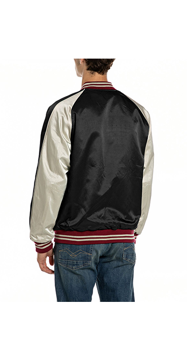 サテンボンバージャケット｜REPLAY リプレイ公式通販サイト